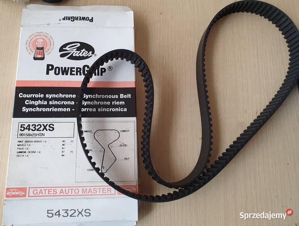Pasek rozrządu GATES PowerGrip 5432XS Jegłownik sprzedam