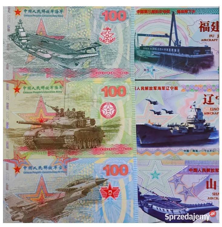 Kolekcjonerski zestaw banknotów z Wzorami Air mazowieckie