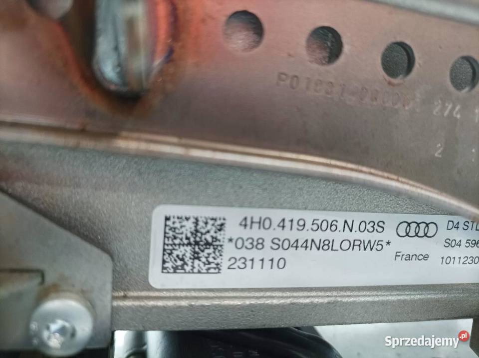 KOLUMNA KIEROWNICZA EUROPA 4H0419506N Audi A8