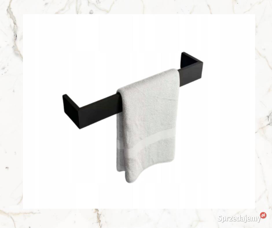 Wieszak na ręcznik 60 czarny Novellini Bydgoszcz
