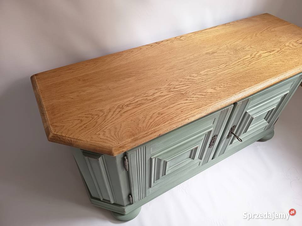 Odnowiona komoda w stylu farmhouse french 127cm Tczew