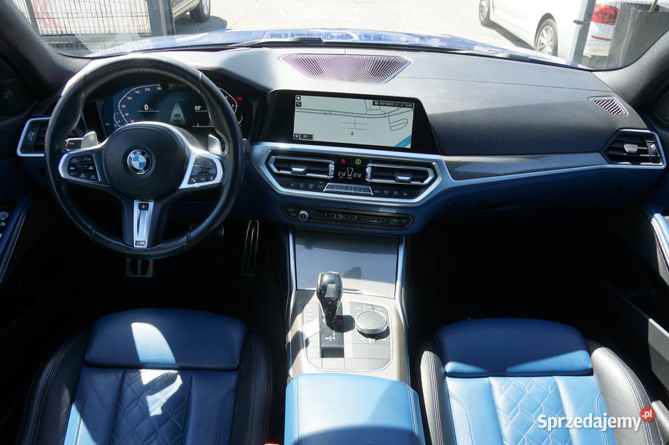 BMW 330i XDrive 20 Benzyna 258 4x4 M Pakiet niebieski Nowy Sącz