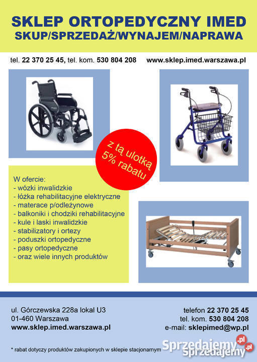 Łóżka Pielęgnacyjne Rehabilitacyjne Warszawa uroda