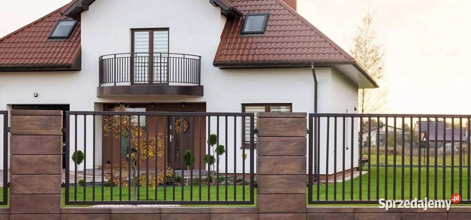 Bloczki ogrodzeniowe JONIEC ROMA HORIZON 504 x Elementy betonowe Miechów