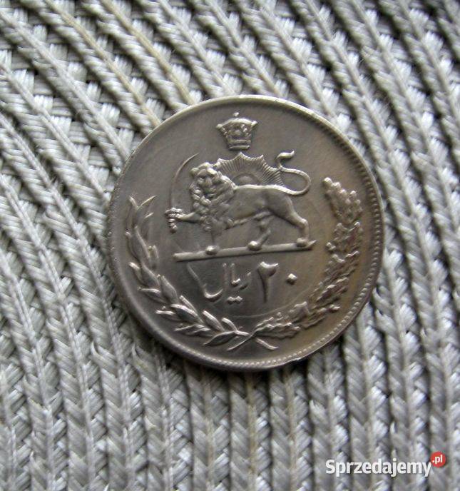 Iran 20 Riali 1974r Reza Pahlawi