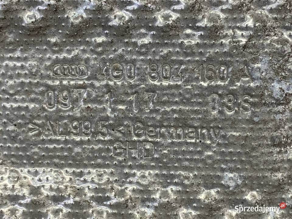 OSŁONA TERMICZNA AUDI A6 C7 4G0804160A Osłony termiczne