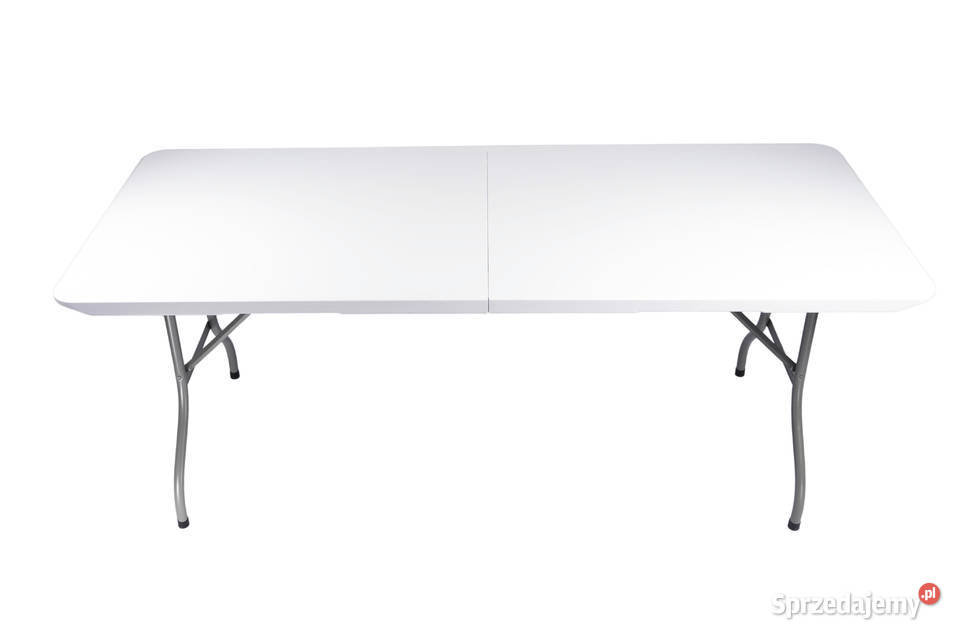 Duży stół składany walizka ogrodowy cateringowy