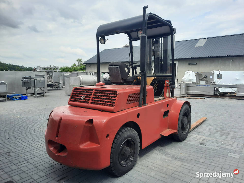 Wózek widłowy FIAT OM DI 60 udźwig 6 ton 4 m diesel Mały Rudnik