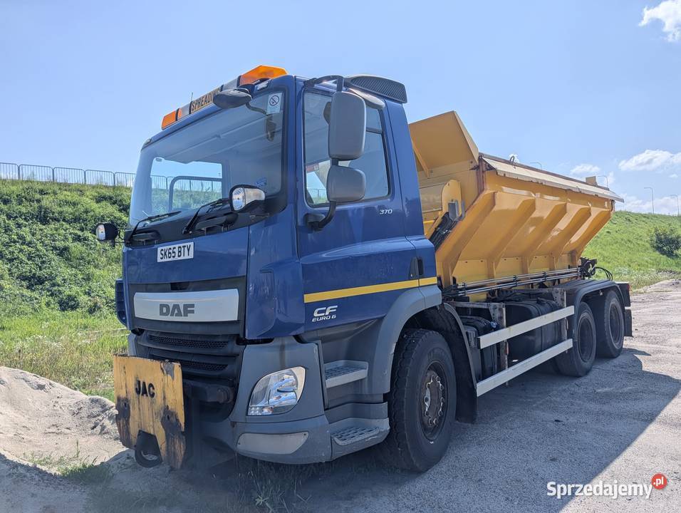 Piaskarka DAF CF370 6x4 2015 nie Ropczyce