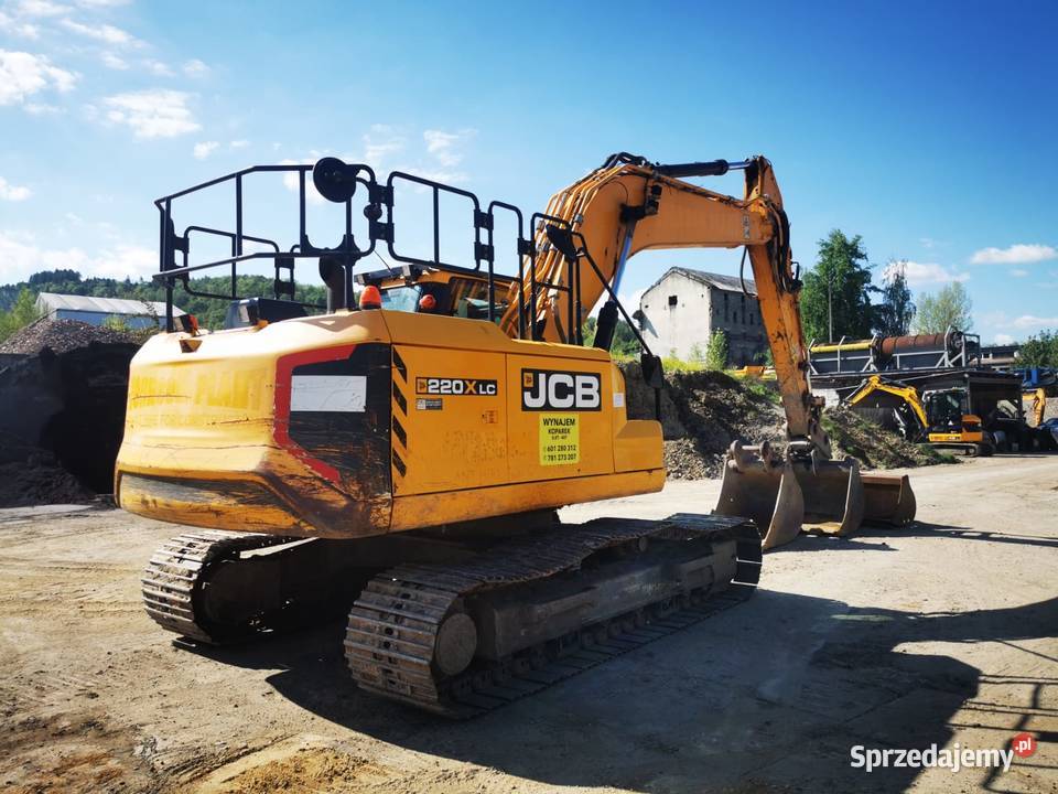 Koparka gąsienicowa JCB 220 X Nowy model Cieszyn