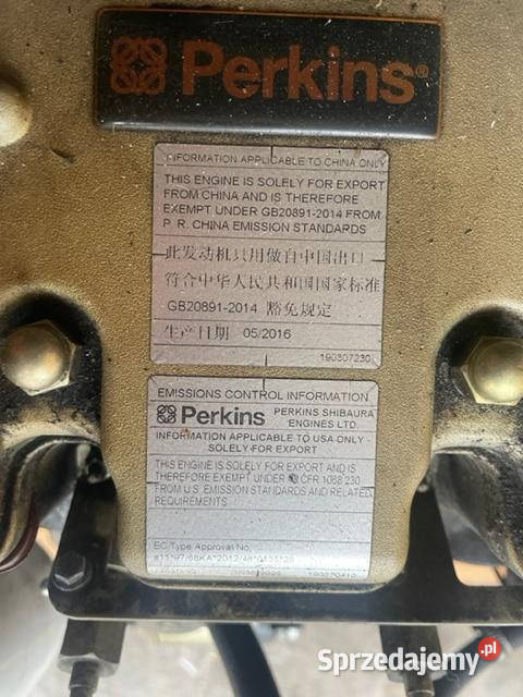 Perkins 404C22 HP CZĘŚCI Jastrzębniki