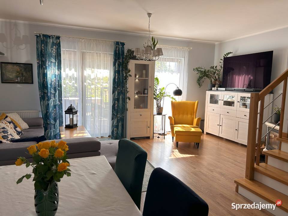 Funkcjonalny dom bliźniak lesie w Wilkszynie 134m2 dolnośląskie Wilkszyn