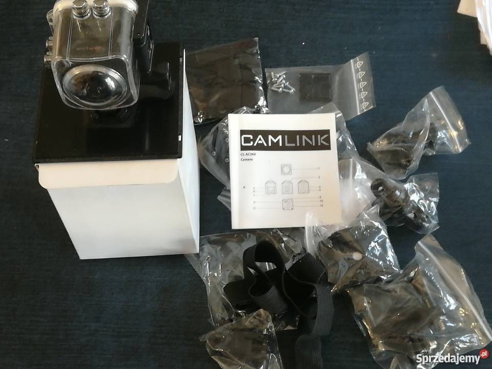 Camlink Full HD Action Camera 360 ° 2K Wi-Fi / mikrofon Czar