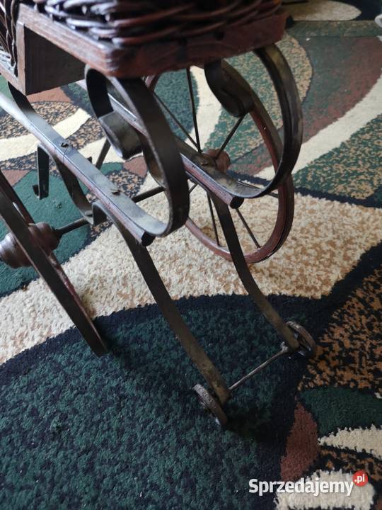 Wózek drewniano metalowy Gdańsk
