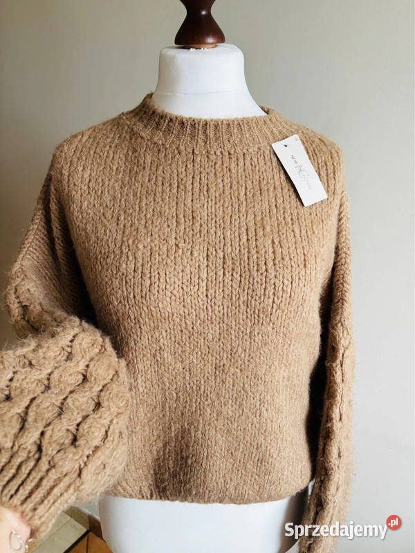 Sweter damski ciepły gruby splot oversize Szczecin sprzedam