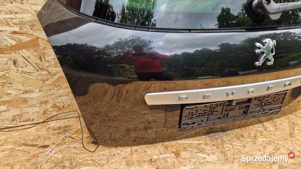 PEUGEOT 308 T 7SW KLAPA BAGAŻNIKA KLAPA TYŁ KTVD osobowe Słowikowo