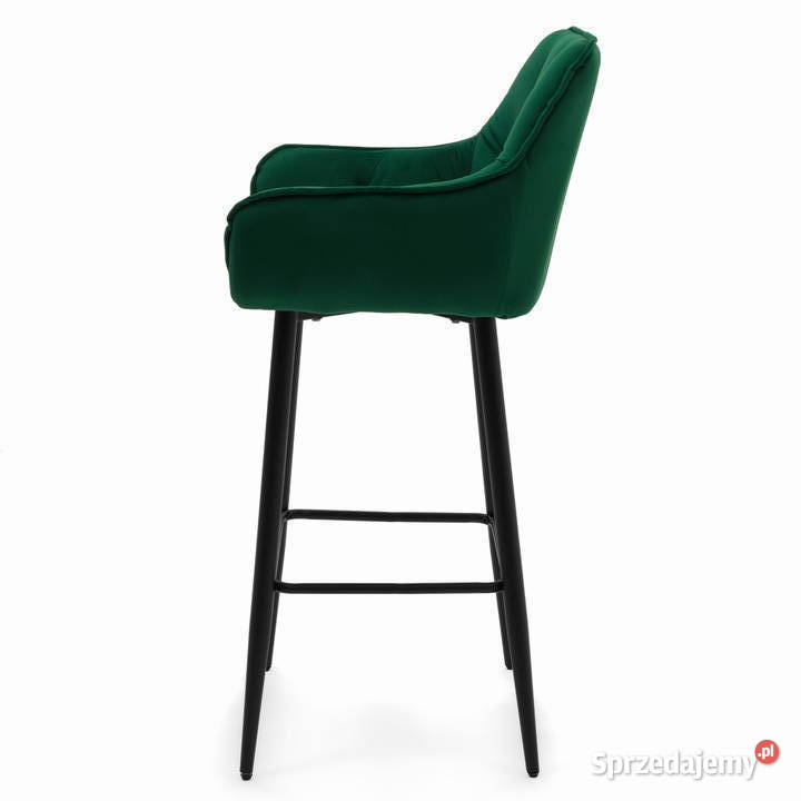 Hoker Tapicerowany Siena Butelkowa Zieleń Tarchały Małe