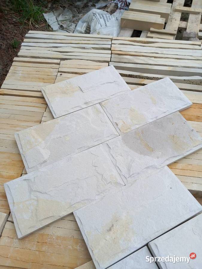 Piaskowiec łupany elewacyjny płytki łupane