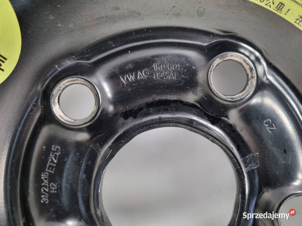 KOŁO DOJAZDOWE Audi Seat Vw Golf VI 12570 R16