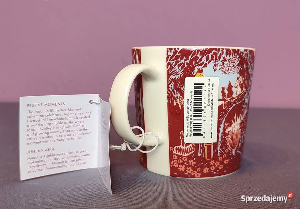 Muminki KUBEK Moomin Arabia Finland specjalny na