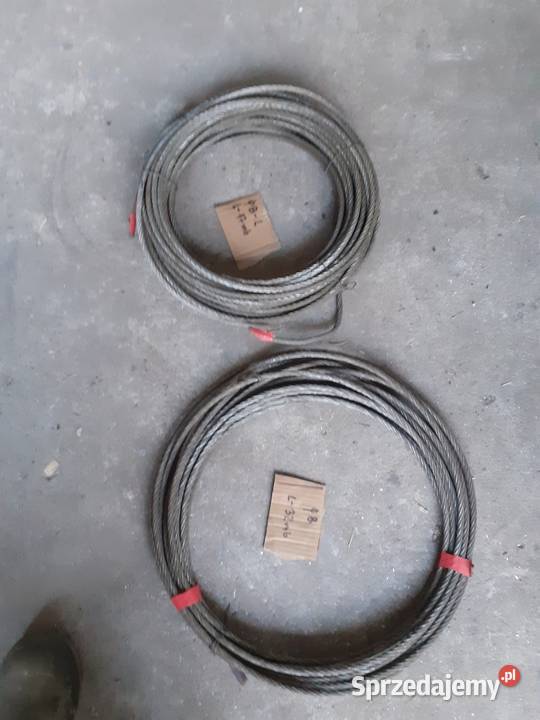 Lina stalowa fi 8 Warszawa sprzedam