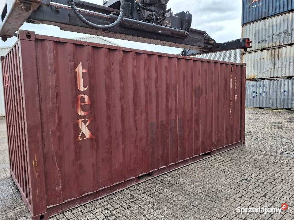Kontener morski magazynowy 20DV 6 metrowy
