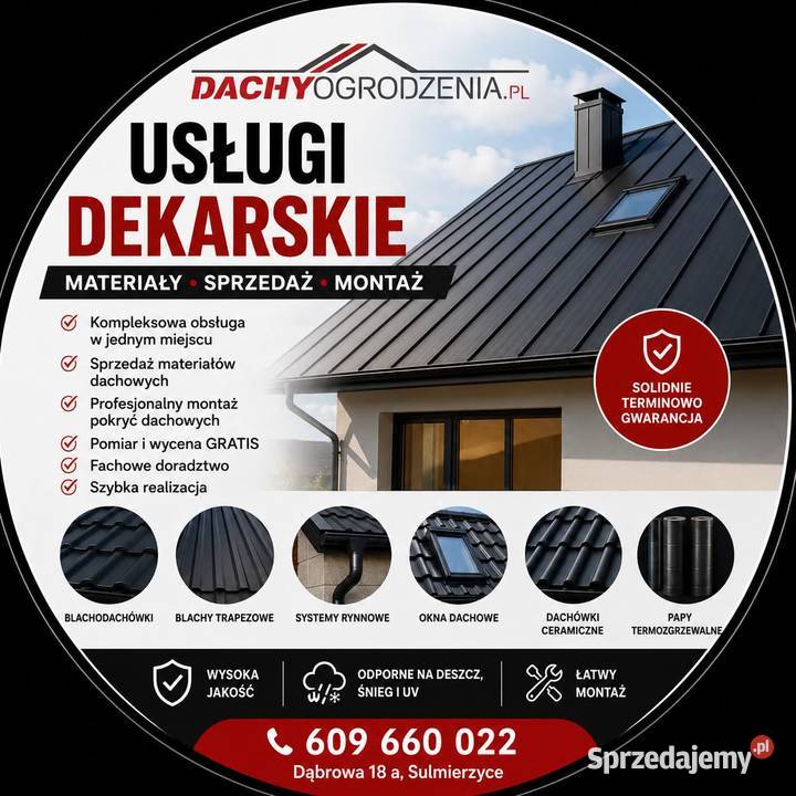 Usługi dekarskie i ciesielskie dachy A do Z Radomsko usługi budowlane