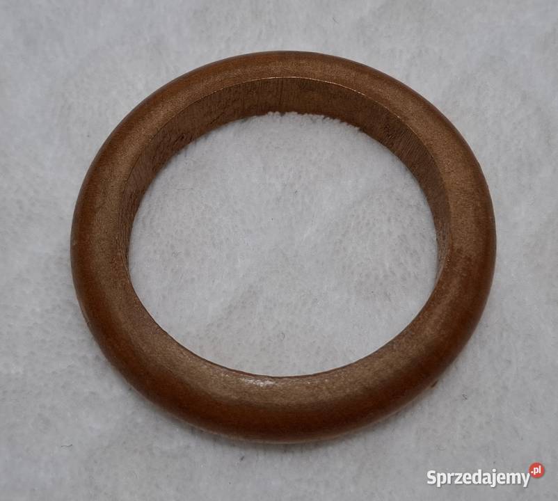 Drewniane kółko karnisza brązowe karnisz 40mm 1 Pozostałe Czeladź