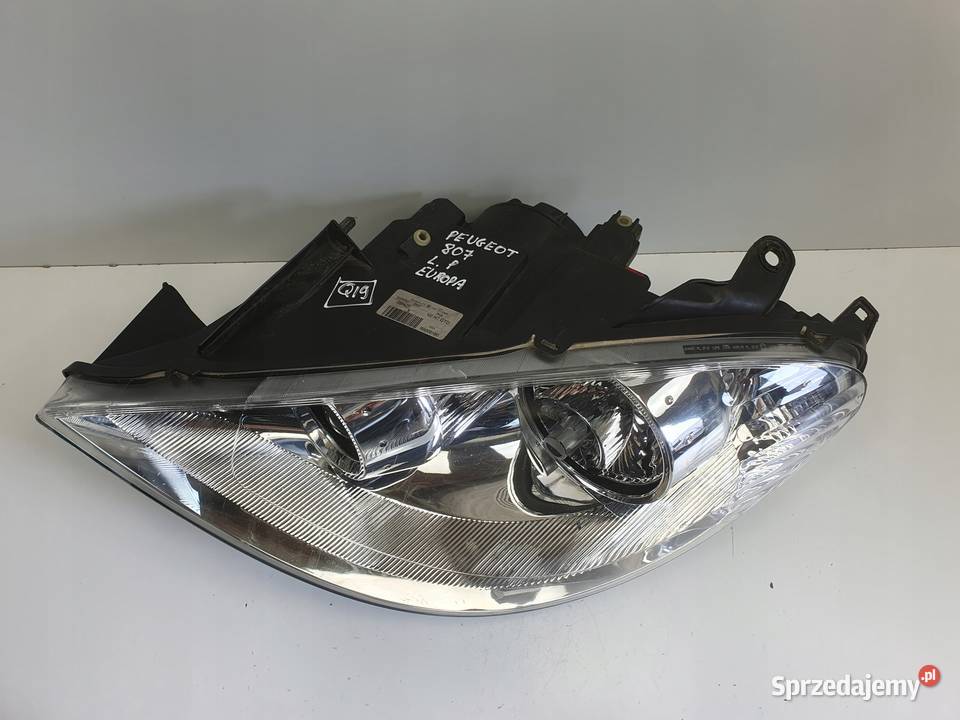 LAMPA LEWA Peugeot 807 Citroen C8 PRZEDNIA lewy osobowe Lampy przednie Rudka