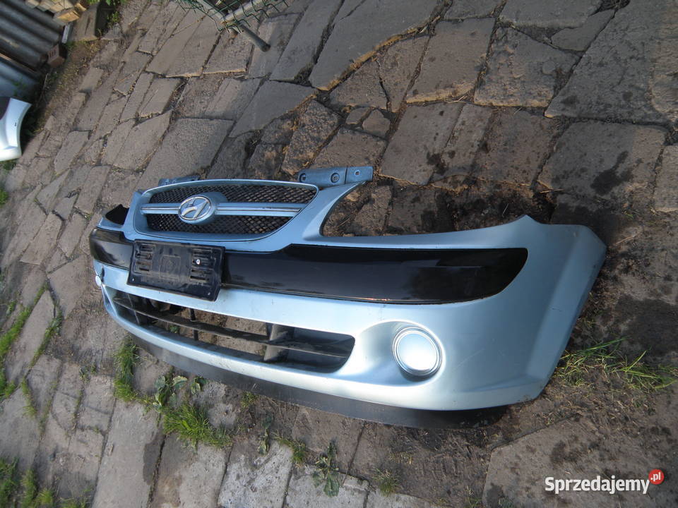 Zderzak przedni srebrny Hyundai Getz lift 0511 Kraków