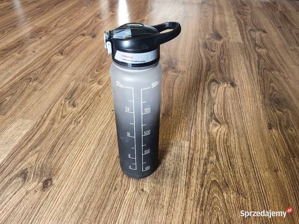 Bidon plastikowy 900ml z słomką nowy Inczew sprzedam