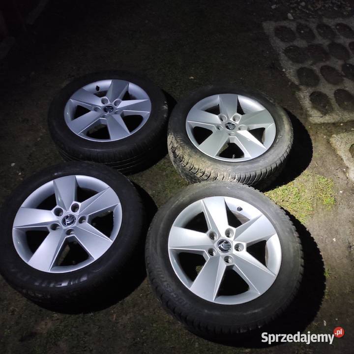 Alufelgi orginalne skoda octavia 5x112 16 Skała sprzedam
