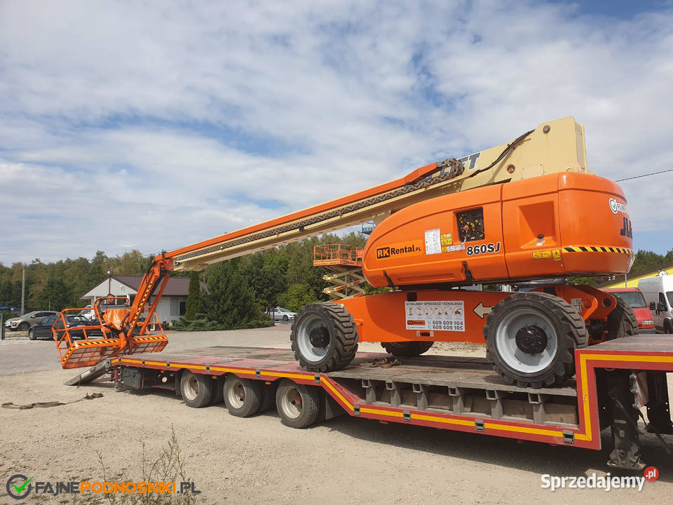 JLG 860SJ podnośnik teleskopowy 28m 4x4 Genie Rok produkcji 2007 Bydgoszcz sprzedam