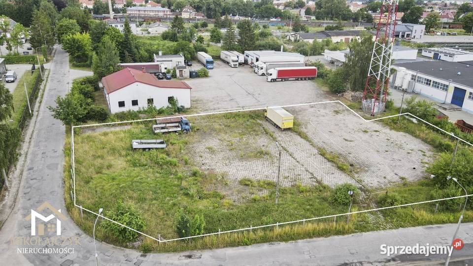 Działka przemysłowa 029 ha Kajki w Bartoszycach Bartoszyce