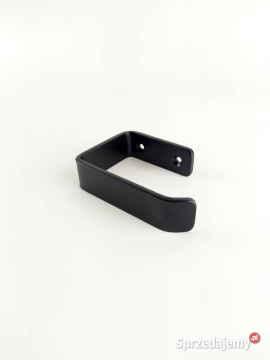 Uchwyt wieszak na papier toaletowy czarny Kraków