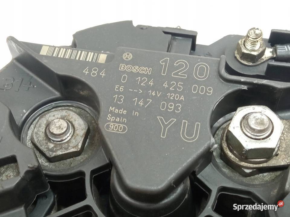 ALTERNATOR 0124425009 16 16V Opel Meriva I