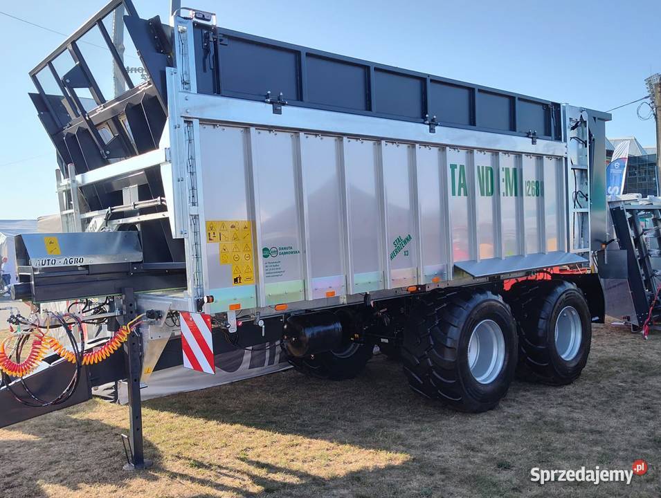 AutoAgro Rozrzutnik obornika Tandem N268 podlaskie Białystok sprzedam