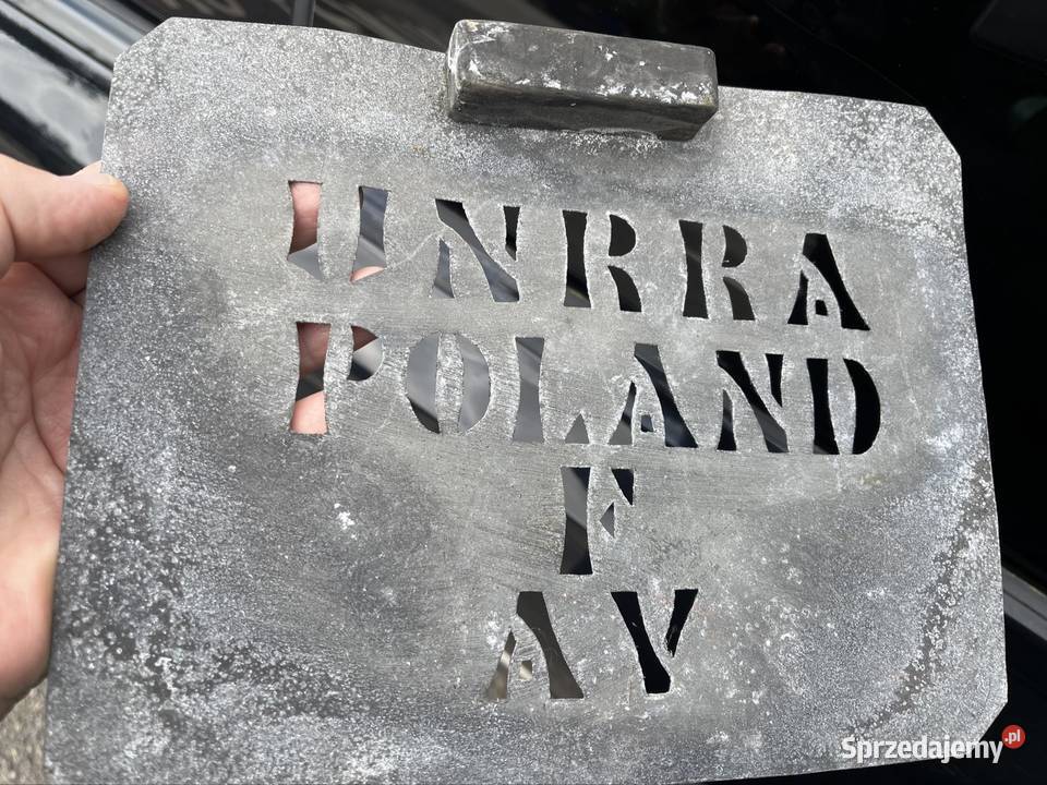 TablicaSzablon UNRA Poland Złocieniec