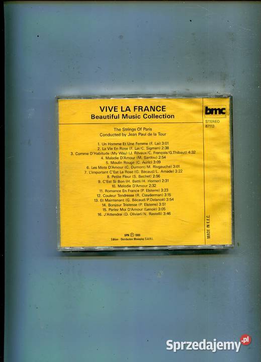 Vive La France Beautiful Music Collecton Płyta CD Szczecin