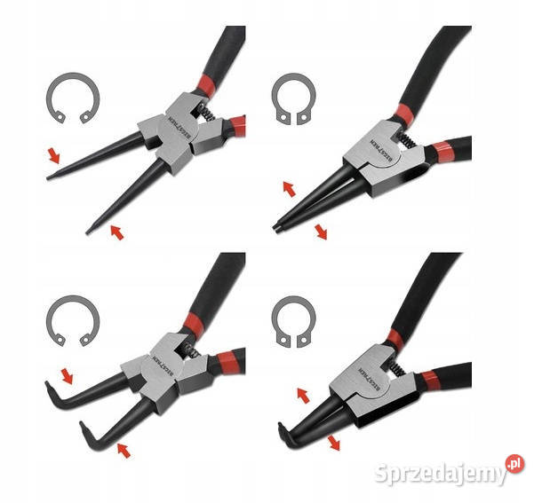 Zestaw Szczypiec Do Pierścieni Segera Wygięte podkarpackie Kołaczyce