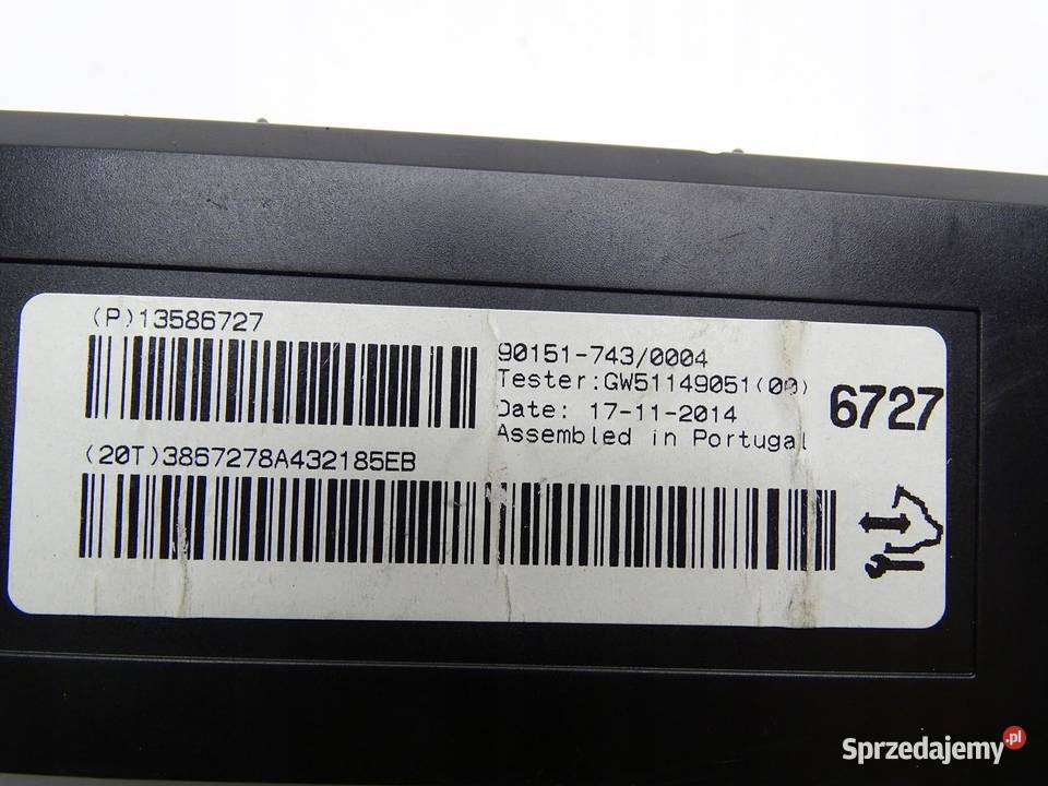 MODUŁ STEROWNIK KLIMATYZACJI OPEL ASTRA J IV małopolskie
