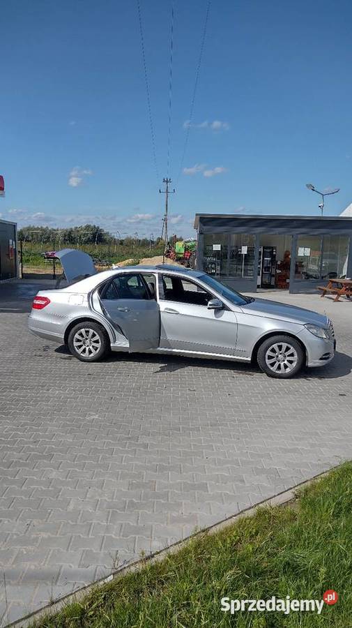 Prywatny Mercedes E Klasa W 212 Okazja 22Cdi światła do jazdy dziennej Inowrocław