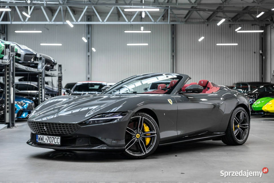Ferrari Roma Spider Spider 39 V8 620 Pakiet wielofunkcyjna kierownica małopolskie Węgrzce