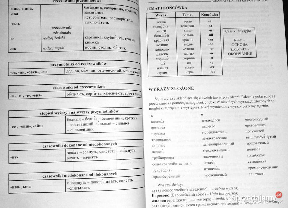 Gramatyka języka rosyjskiego Julia Piskorska Rok wydania 2005 Chełm