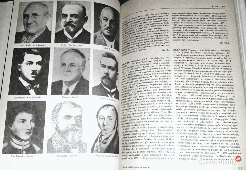 Słownik polskich pionierów techniki Bolesław Rok wydania 1986 Chełm sprzedam