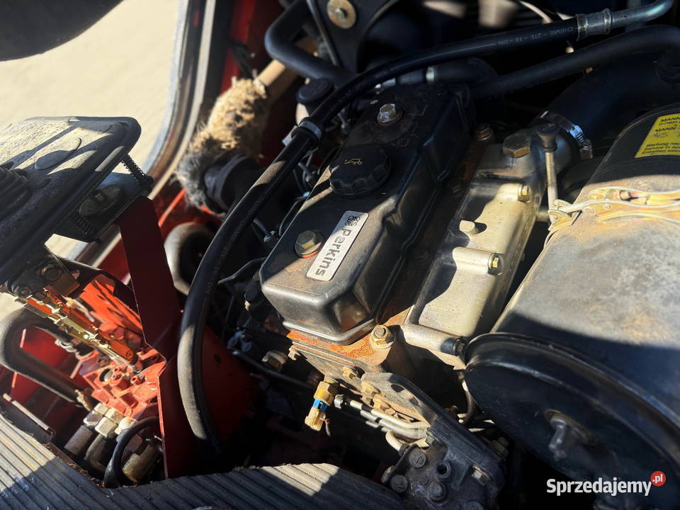 wózek widłowy terenowy LINDE H30D Perkins Działoszyn sprzedam