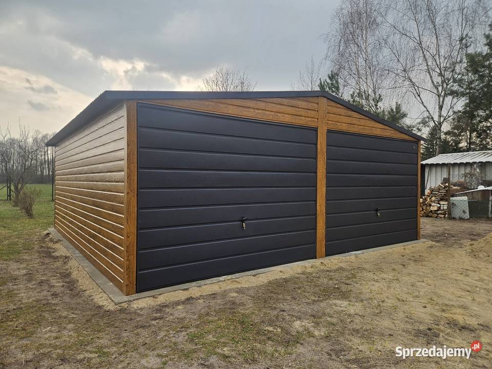 6x6 Garaze Blaszane Garaż Blaszany Blaszak