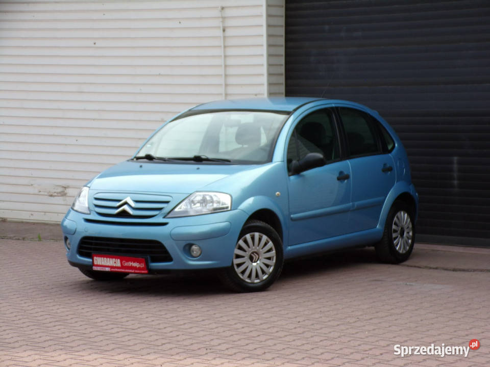 Citroen C3 Klimatyzacja Gwarancja 14 74 2007 I manualna Motoryzacja Mikołów sprzedam