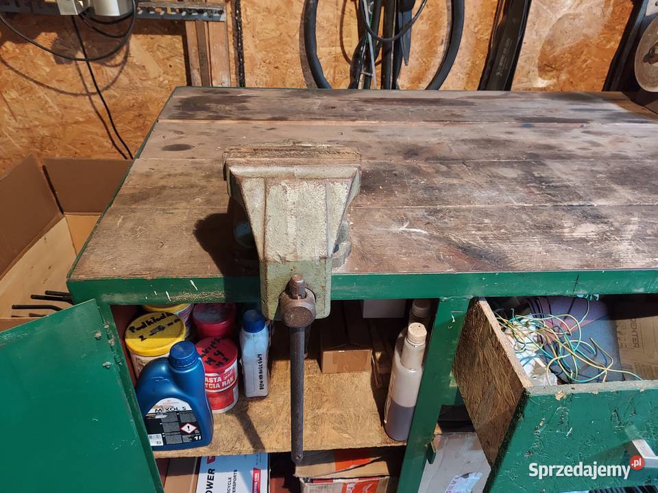 Stół warsztatowy ślusarski solidny wielkopolskie Poznań