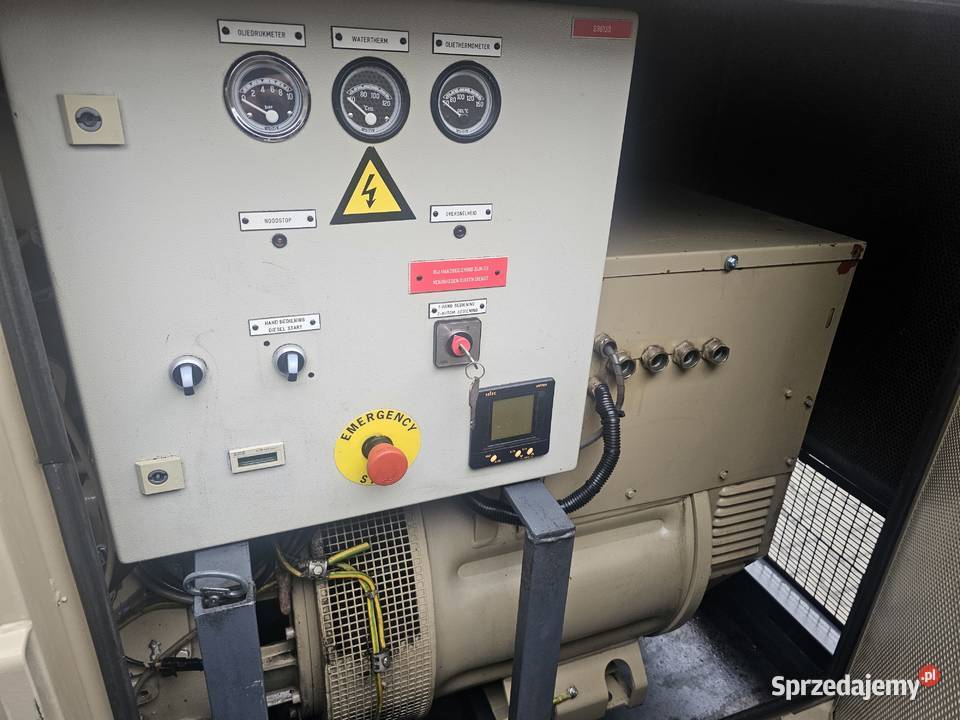 Agregat 125 kVa AVR stabilizator napięcia silnik Kraków